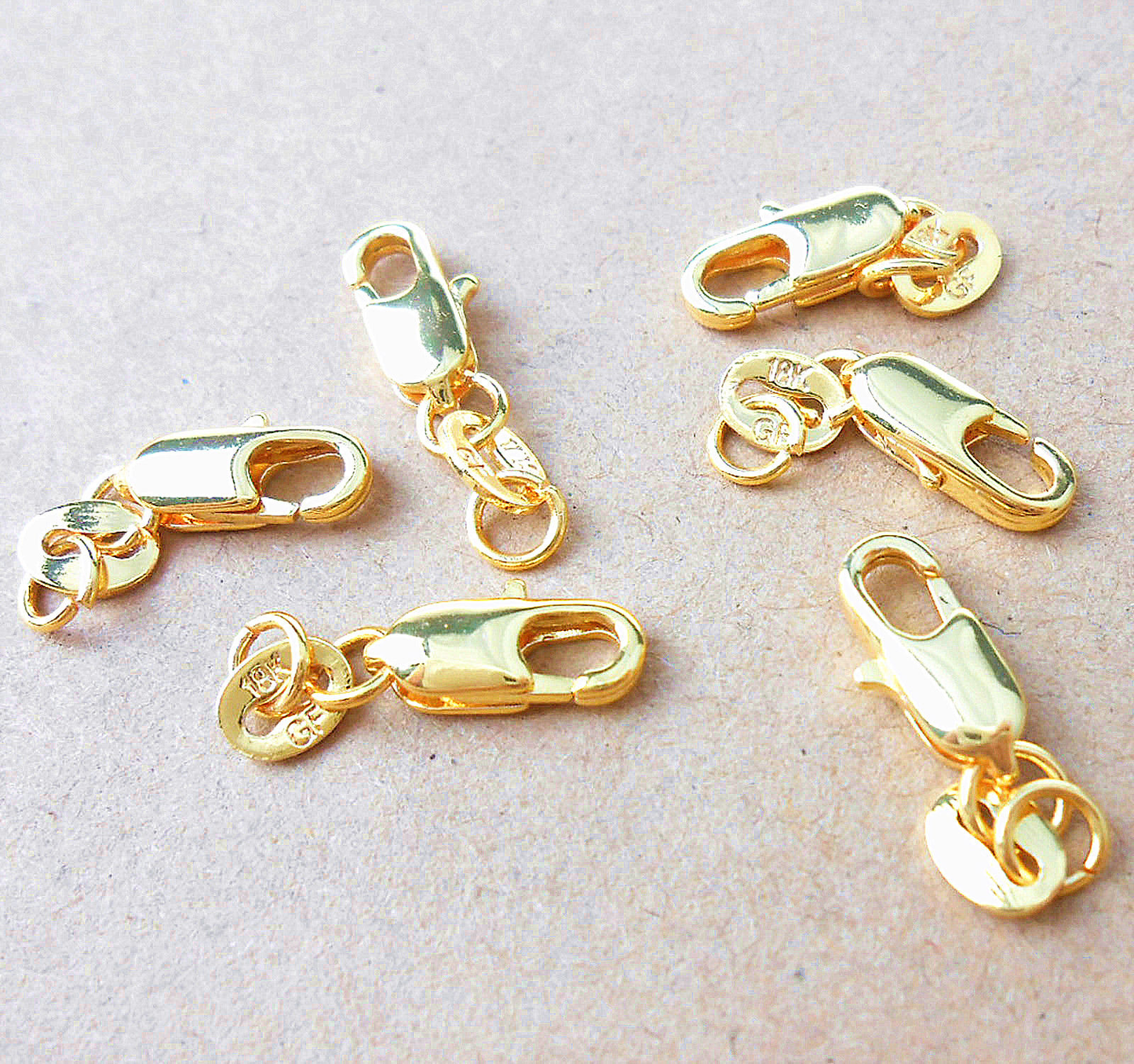 18 Carat Gold Filled Lobster Clasp