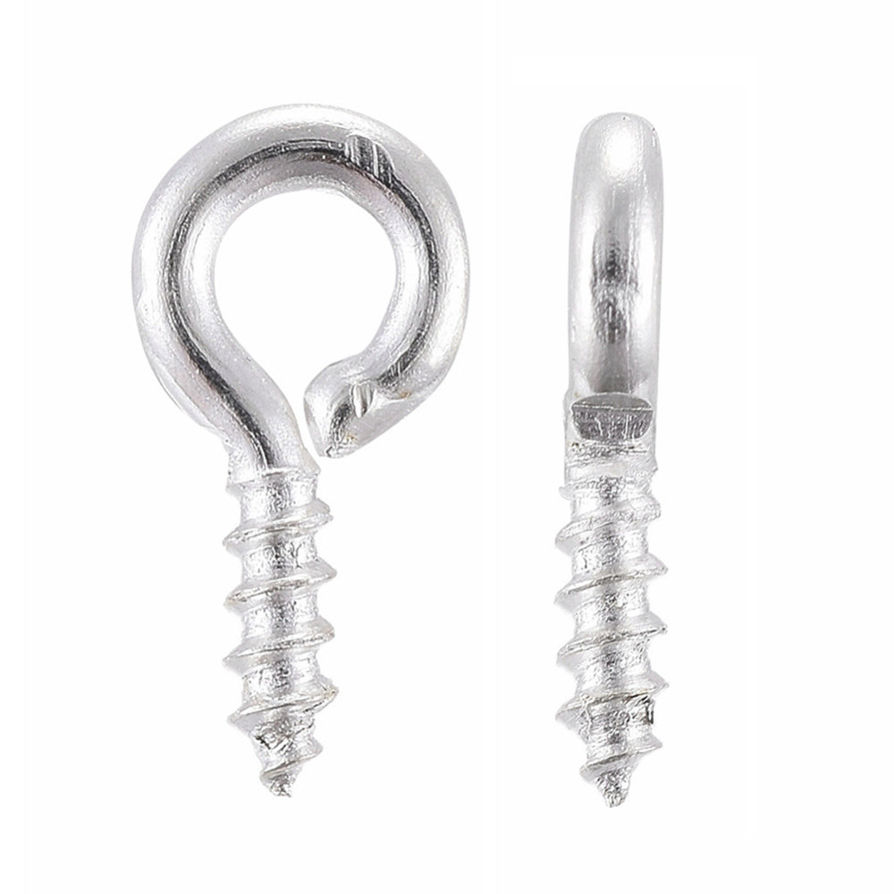 Screw Eye Bail 8 mm - Silver - Pack of 200