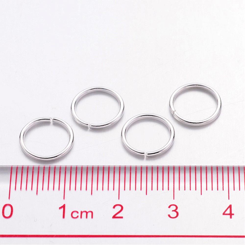 Silver Coloured Jump Ring 10 mm (8mm ID) - Pack of 650