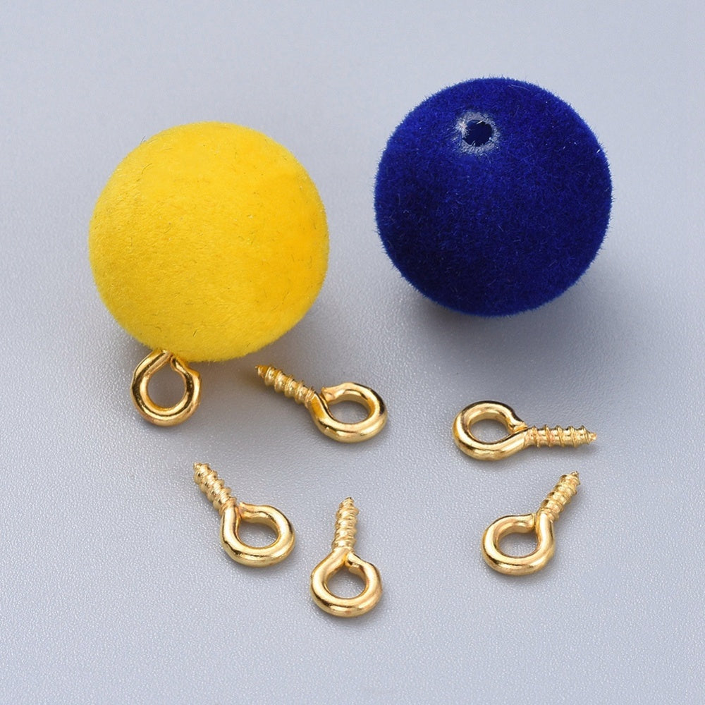 Screw Eye Bail 8 mm - Gold - Pack of 200