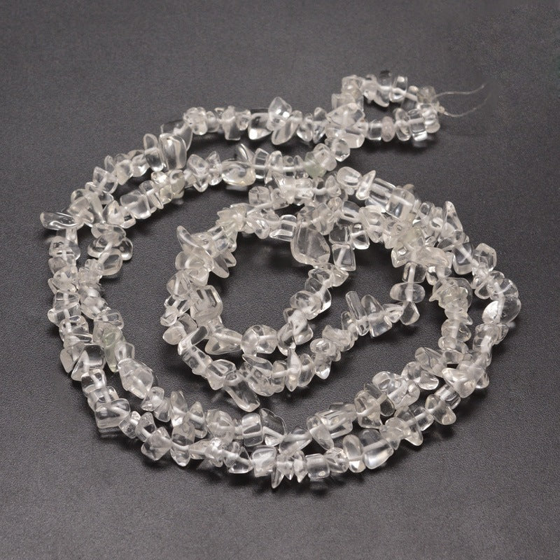 Glass Chip Beads 5-8mm Wide 32" Strand