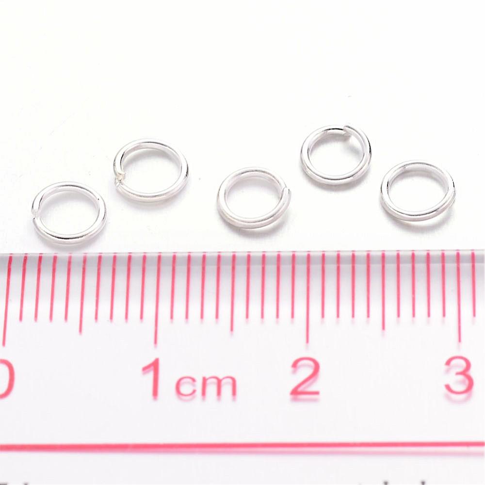 Silver Coloured Jump Ring 5 mm (3.6 mm ID) - Pack of 2000