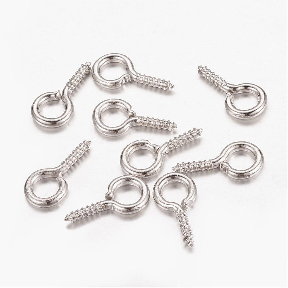 Screw Eye Bail 13 mm - Platinum - Pack of 500