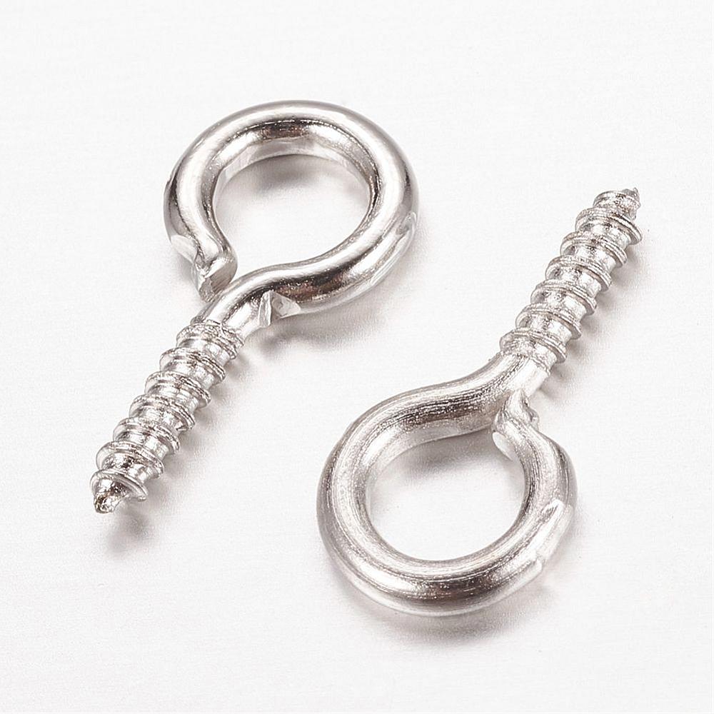 Screw Eye Bail 13 mm - Platinum - Pack of 500