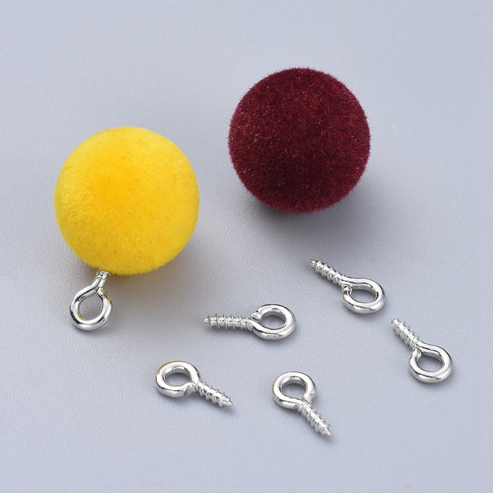 Screw Eye Bail 8mm - Platinum - Pack of 200