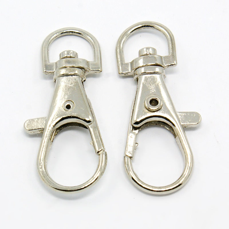 Iron Swivel Lobster Clasp 35 mm x 13mm Hole: 6mm - Pack of 20