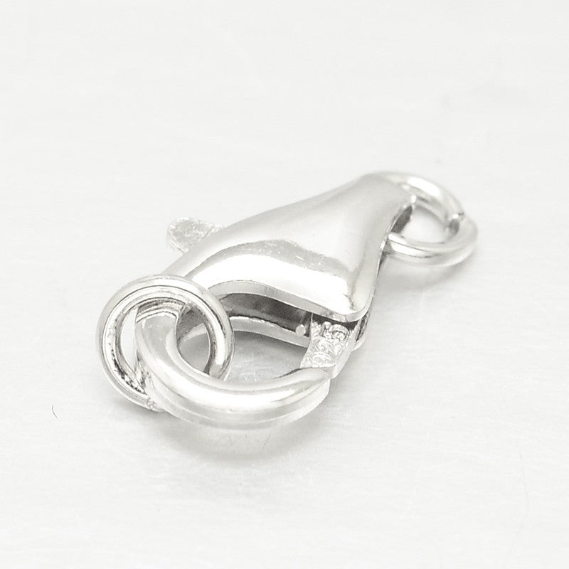 Sterling Silver 925 Lobster Clasp 10x7x3mm