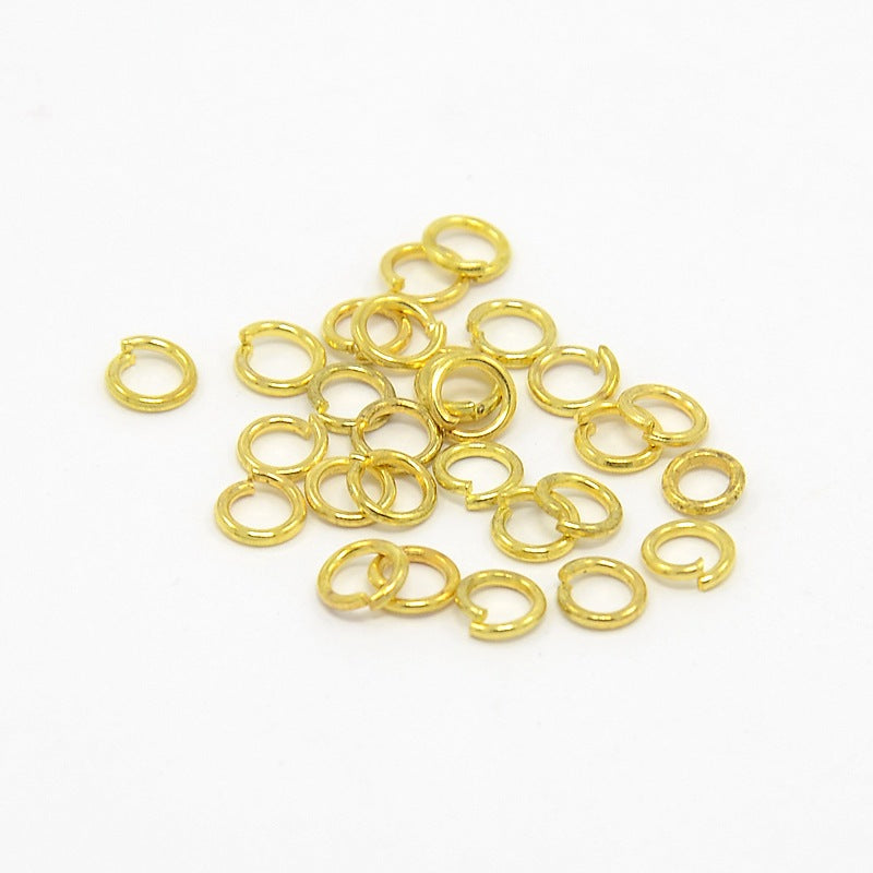 Gold Coloured Jump Ring 4 mm (2.6 mm ID) - Pack of 1000